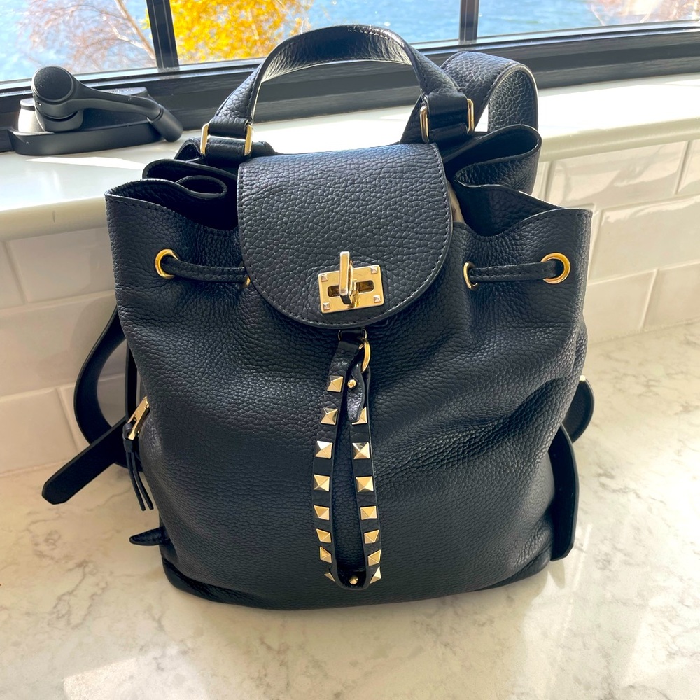 Beautiful leather Valentino backpack